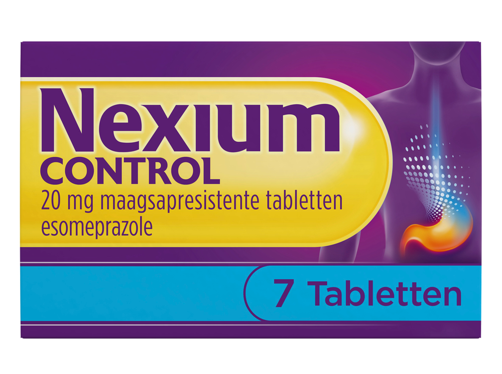 Nexium Control Tabletten 20mg Esomeprazo afbeelding