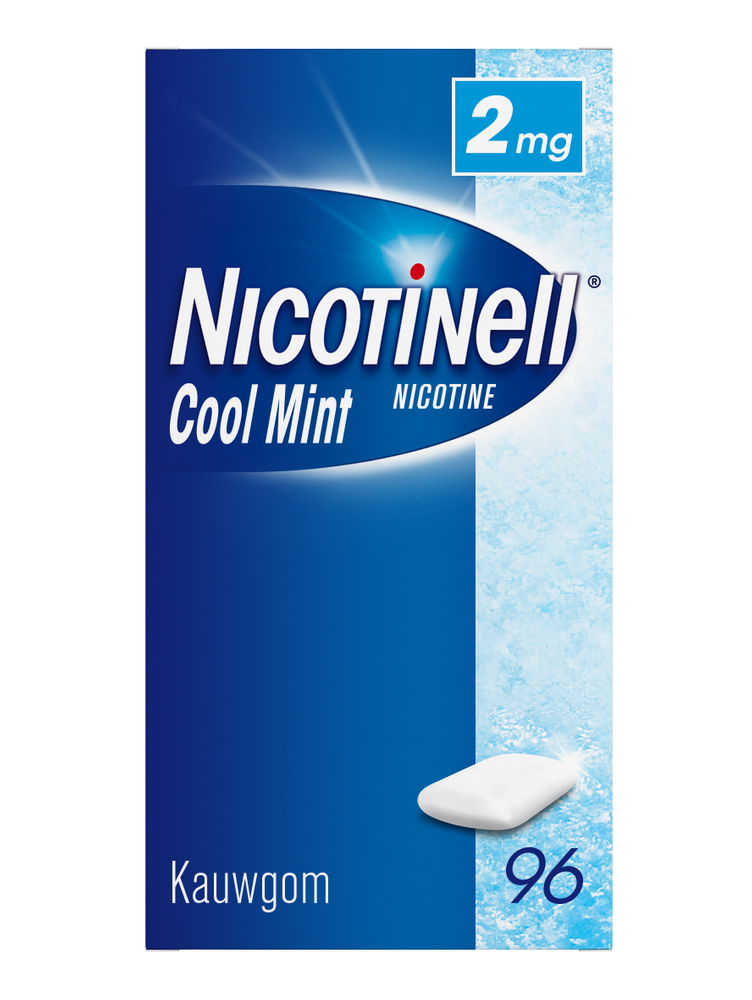 Nicotinell Kauwgom 2mg Cool Mint Voordeelverpakking