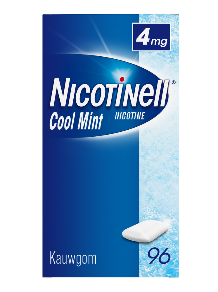 Nicotinell Kauwgom Cool Mint 4mg