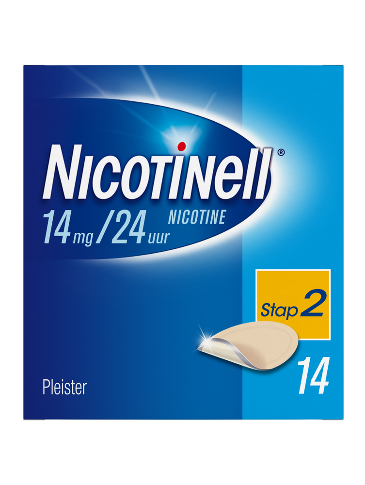 Image of Nicotinell Pleisters 14 mg 