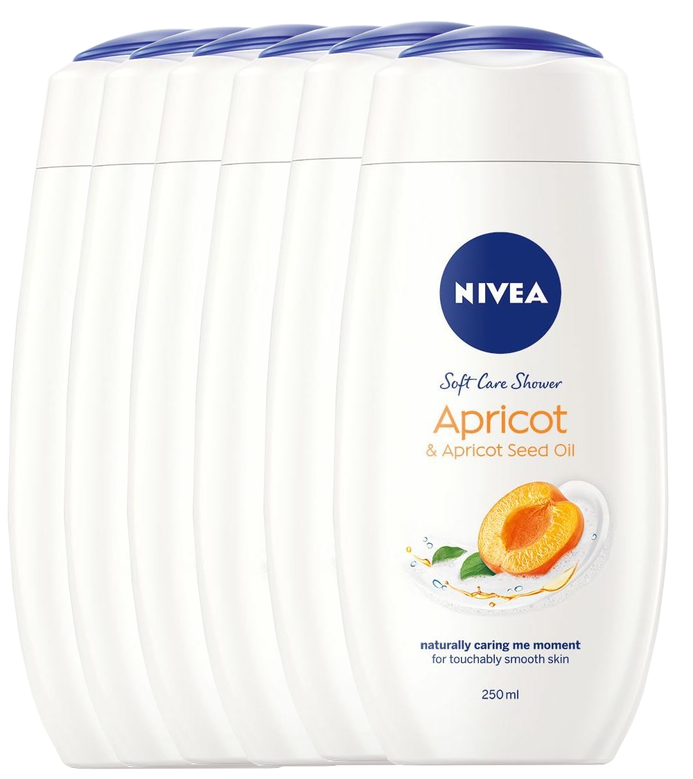 Nivea Apricot & Apricot Seed Oil Soft Care Shower Voordeelverpakking
