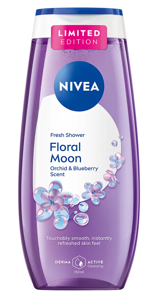 Nivea Floral Moon Orchid & Blueberry Scent Fresh Showergel