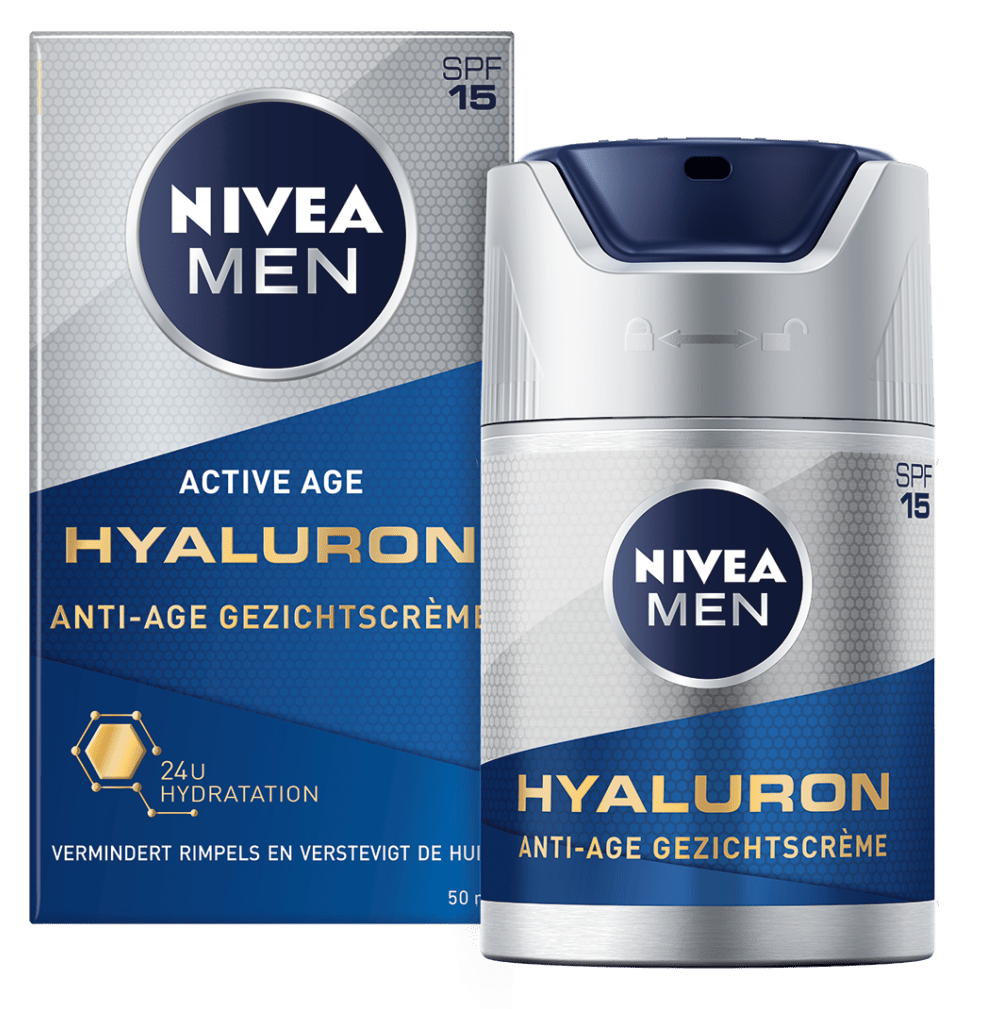 Image of Nivea Men Anti-Age Hyaluron Gezichtcrème SPF 15