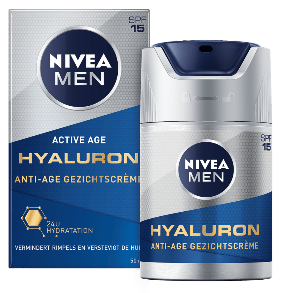 Image of Nivea Men Anti-Age Hyaluron Gezichtcrème SPF 15 