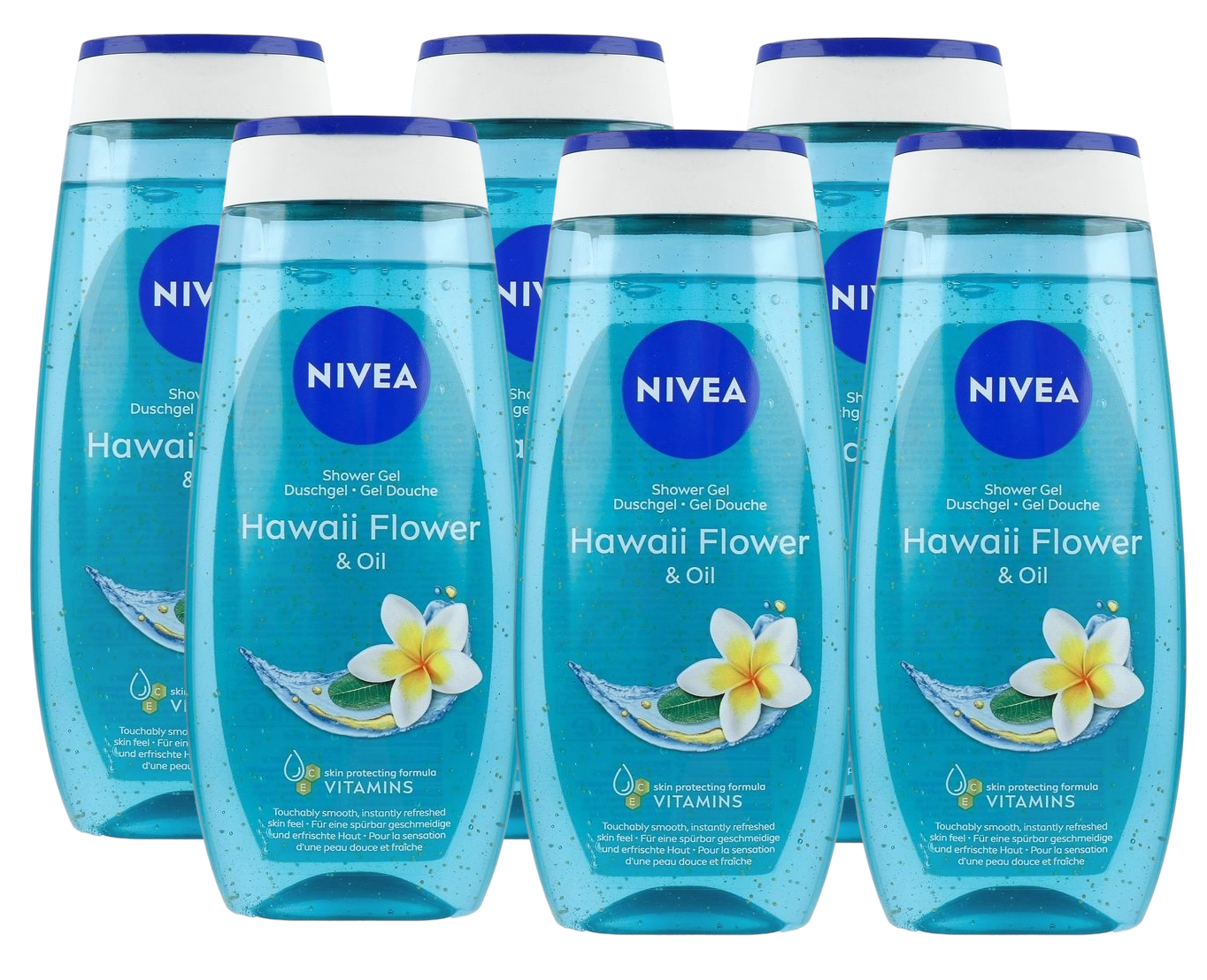 Nivea Hawaii Flower & Oil Douchegel Voordeelverpakking afbeelding