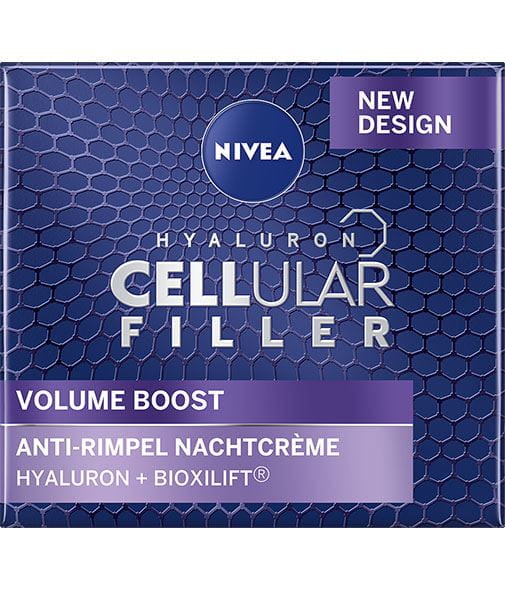 Nivea Hyaluron CELLular Filler + Volume & Contour Nachtcreme