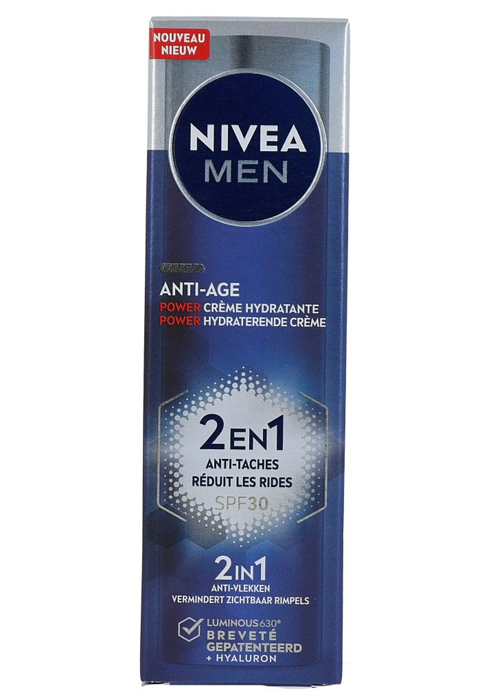 Nivea Men Anti-Age 2-in-1 Power Hydraterende Creme afbeelding