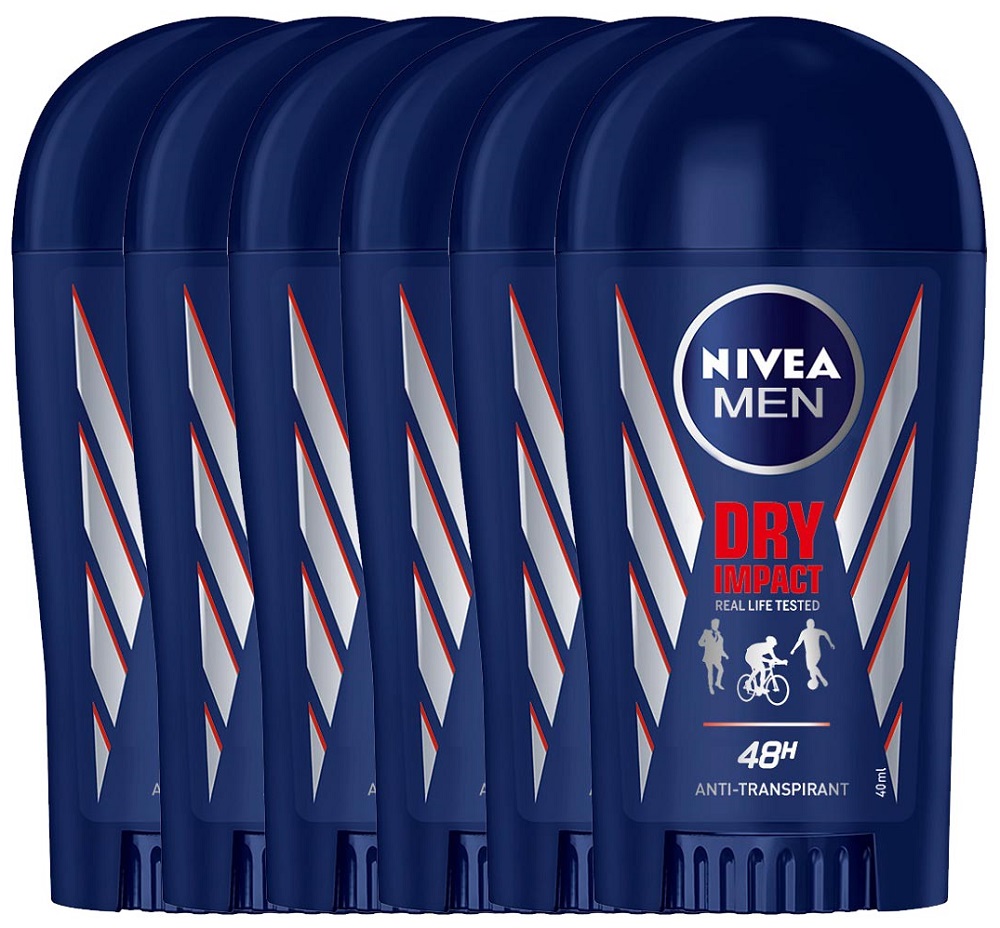 Nivea Men Dry Impact Deodorant Stick Voordeelverpakking