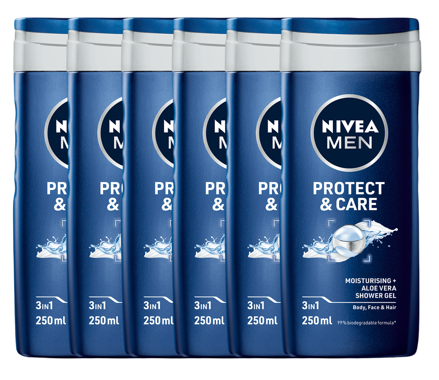 Nivea Men Protect & Care Shower Gel Voordeelverpakking