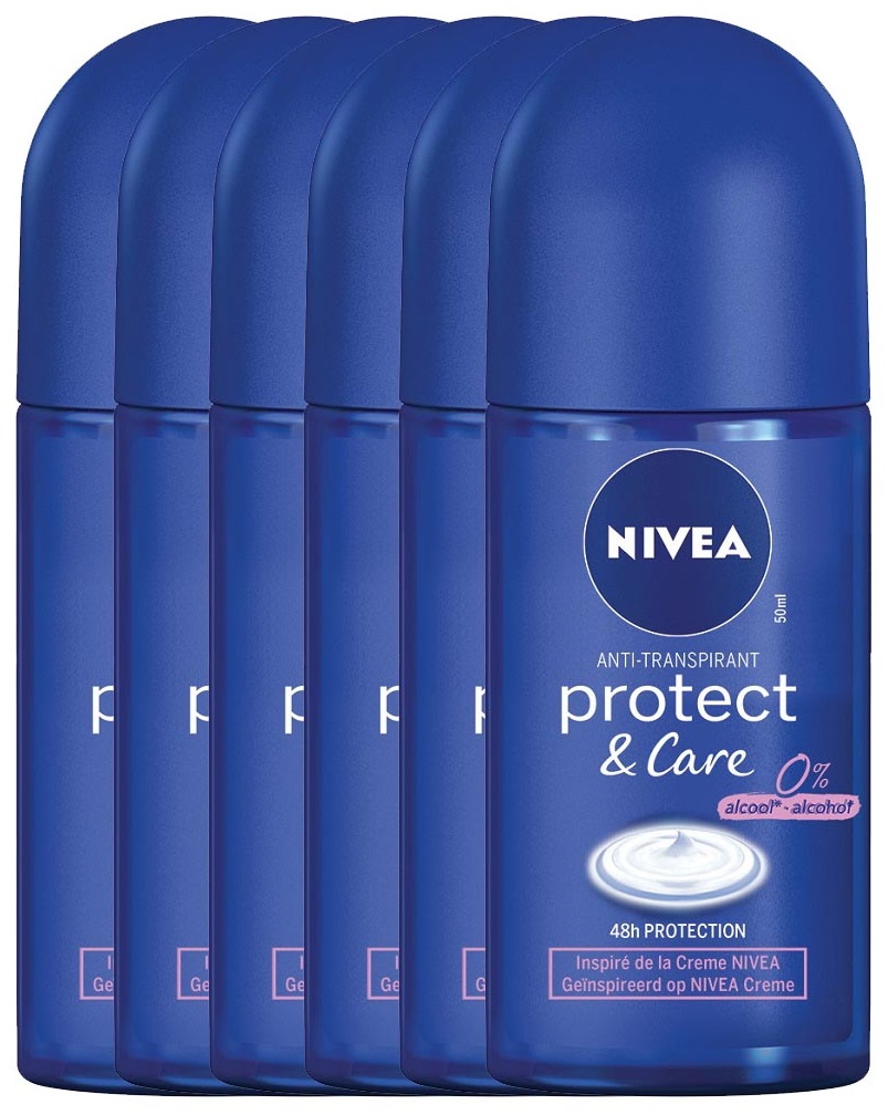 Nivea Protect & Care Roll-on Voordeelverpakking