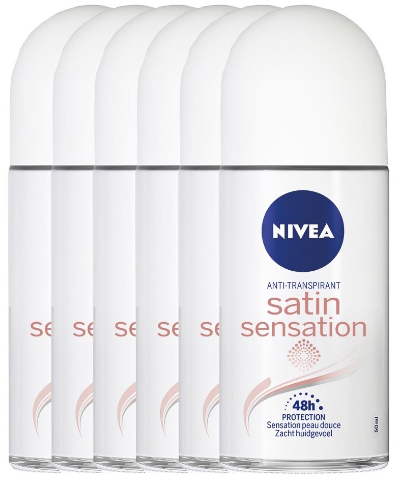 Nivea Satin Sensation Roll-on Voordeelverpakking
