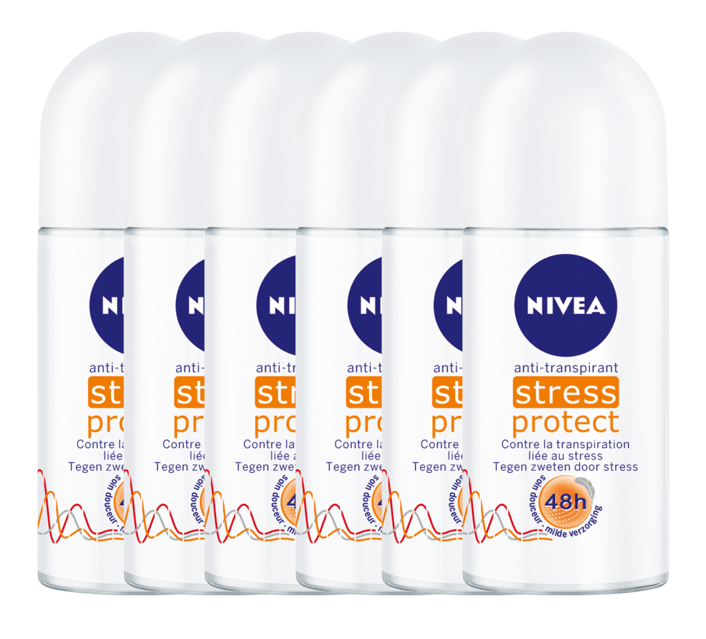 Nivea Stress Protect Roll-on Voordeelverpakking