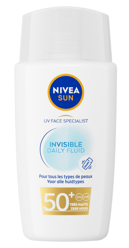 Image of Nivea Sun Invisible Daily Fluide SPF50+