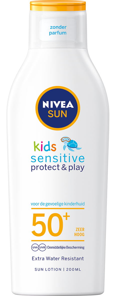 Image of Nivea Sun Kids Protect & Sensitive Zonnemelk SPF50+ 