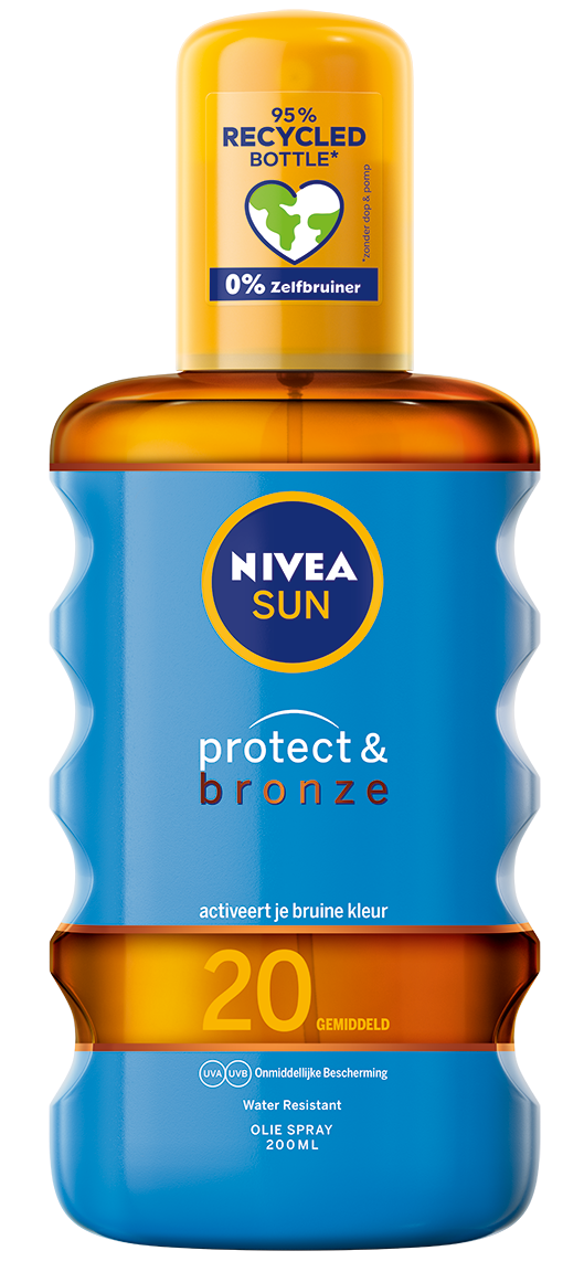 Image of Nivea Sun Protect & Bronze Beschermende Olie SPF20 