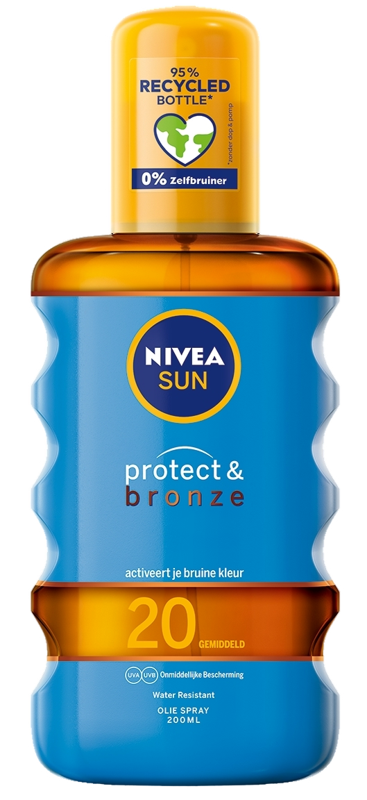 Nivea Sun Protect & Bronze Beschermende Olie SPF20