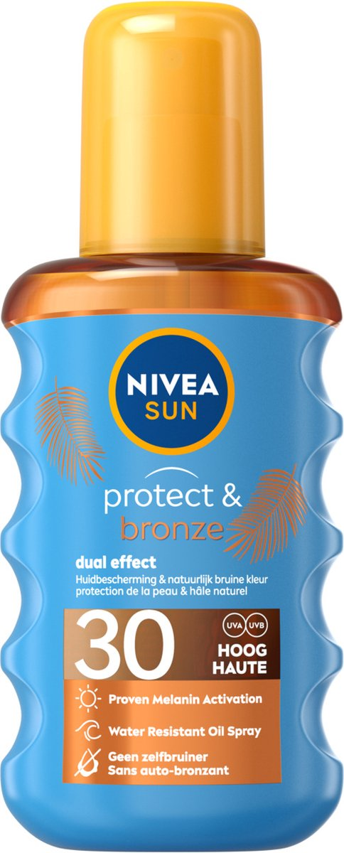 Image of Nivea Sun Protect & Bronze Beschermende Olie SPF30
