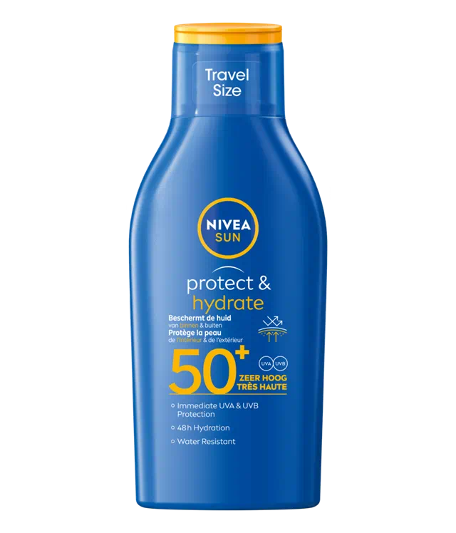 Image of Nivea Sun Protect & Hydrate Travelsize Zonnemelk SPF50+