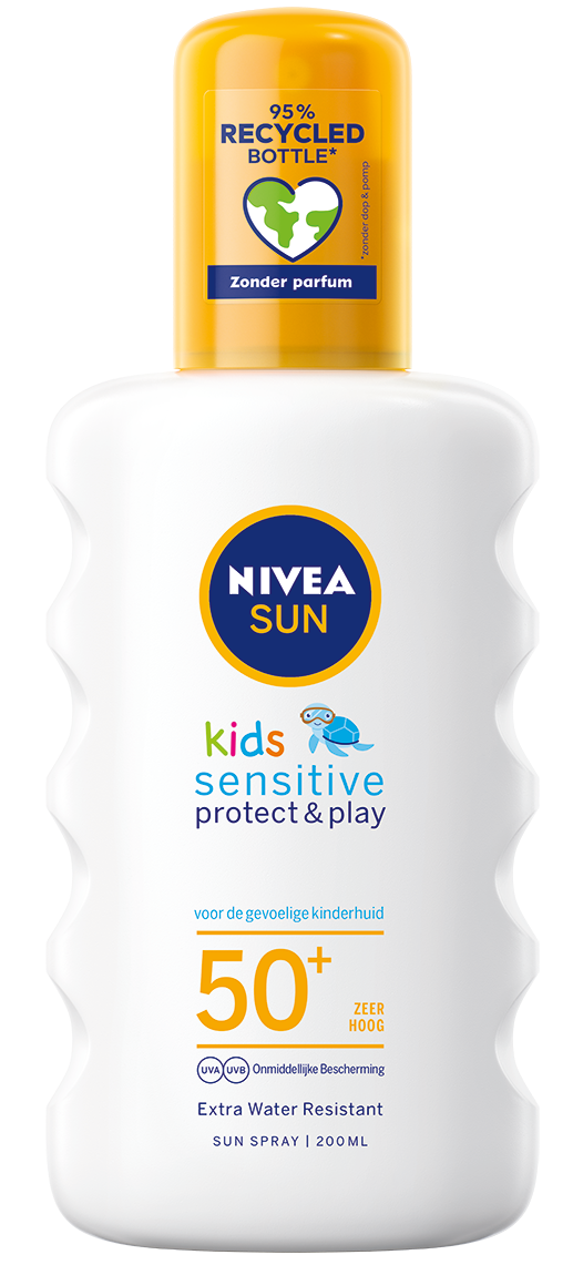 Image of Nivea Sun Kids Protect & Sensitive Spray SPF50+ 