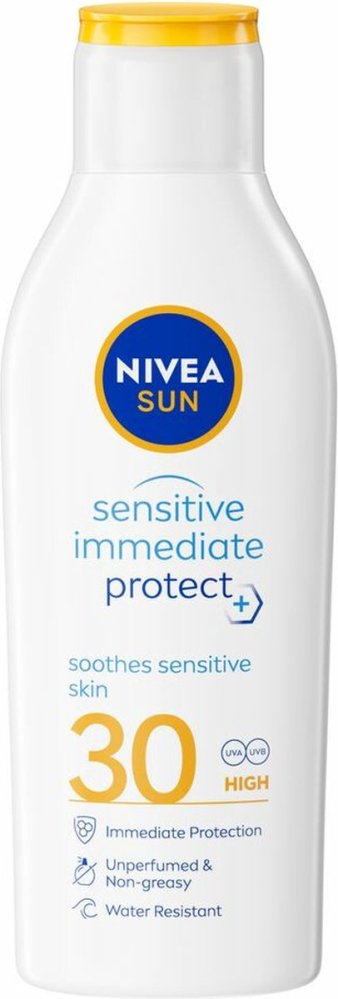 Image of Nivea Sun Sensitive Immediate Protect SPF30 Zonnemelk