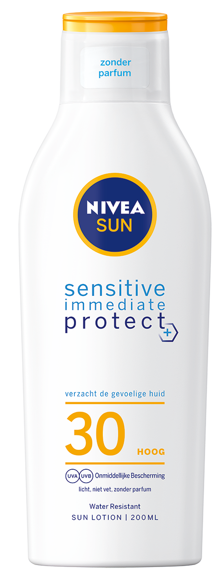 Image of Nivea Sun Sensitive Immediate Protect SPF30 Zonnemelk 