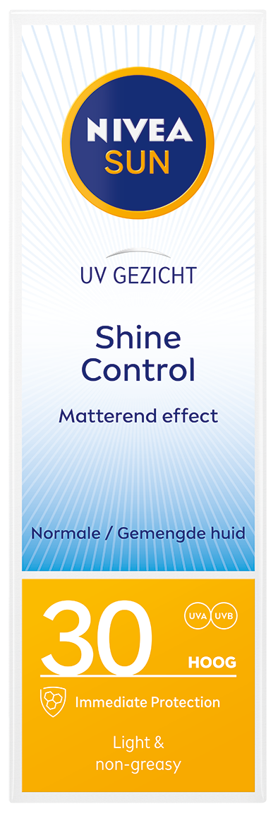Image of Nivea Sun Shine Control Gezichtszonnecrème SPF30 