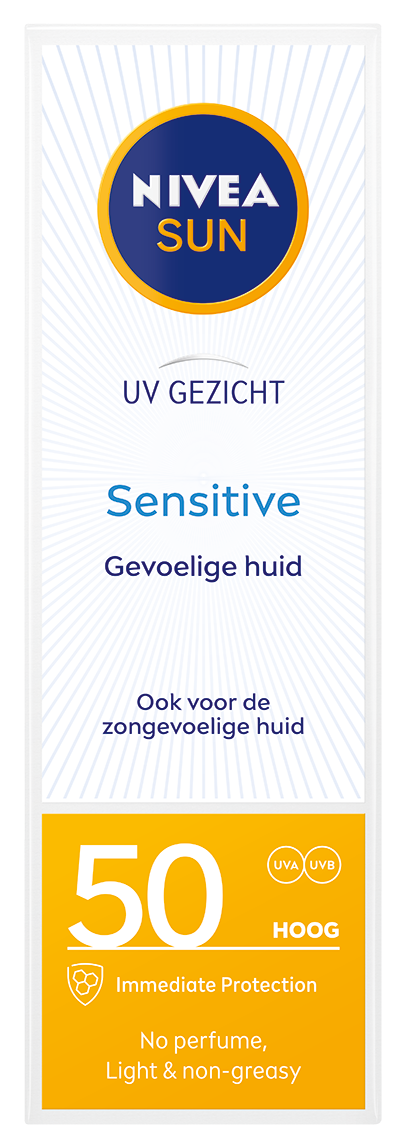 Image of Nivea Sun Face Sensitive Gezichtszonnecrème SPF50
