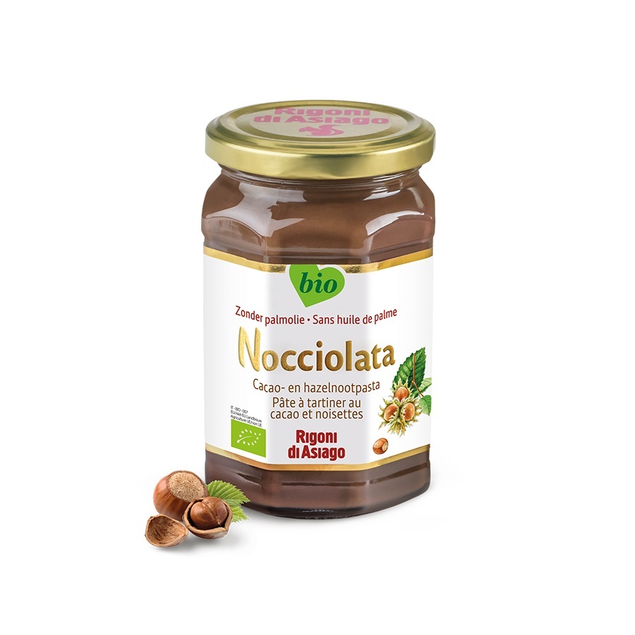 Nocciolata Biologische Cacao- Hazelnootpasta