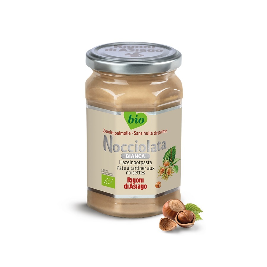 Nocciolata Biologische Hazelnootpasta Wit