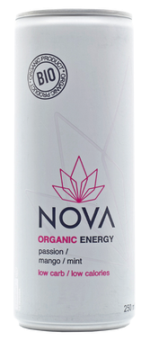 Nova Organic Energy Passion Mango & Mint