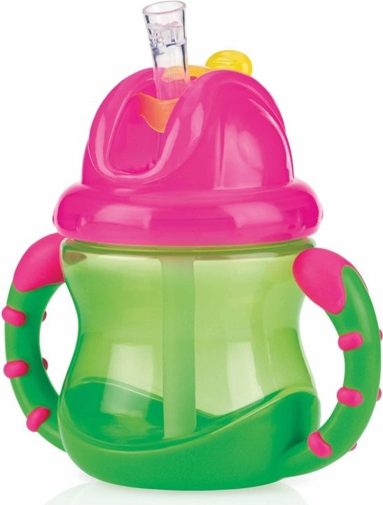 Nuby Flip It Antilekbeker Groen