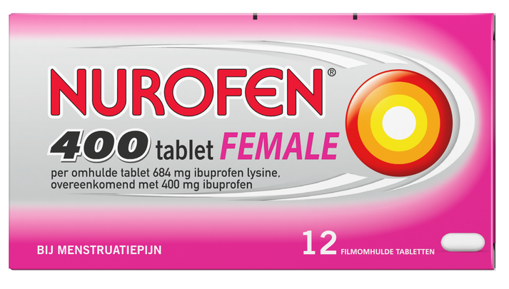 Nurofen 400 Female Tabletten 12st