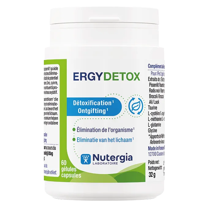 Nutergia Ergydetox Capsules