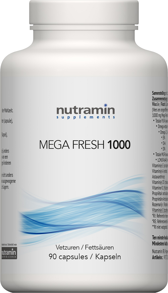 Afbeelding van Nutramin Mega Fresh 1000 Capsules