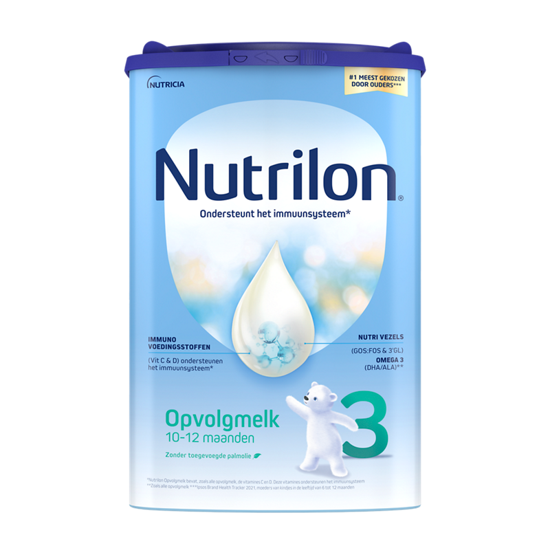 Nutrilon 3 Opvolgmelk - Flesvoeding