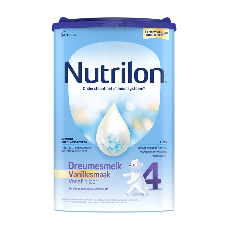 Nutrilon 4 Dreumesmelk Vanille 12+ Maanden afbeelding