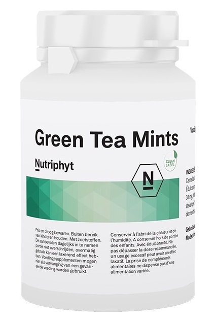 Nutriphyt Green Tea Mints Tabletten