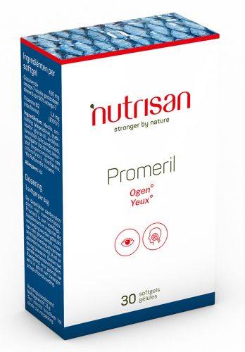 Afbeelding van Nutrisan Promeril Ogen Softgels