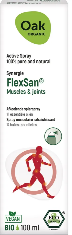 Oak Organic FlexSan Afkoelende Spierspray afbeelding