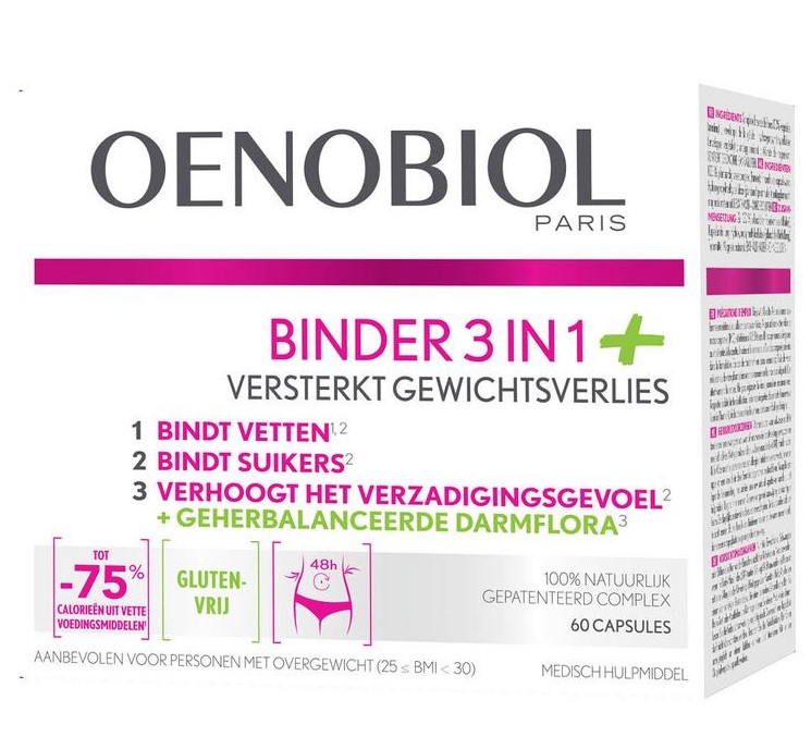 Oenobiol Paris Binder 3in1 Plus Capsules