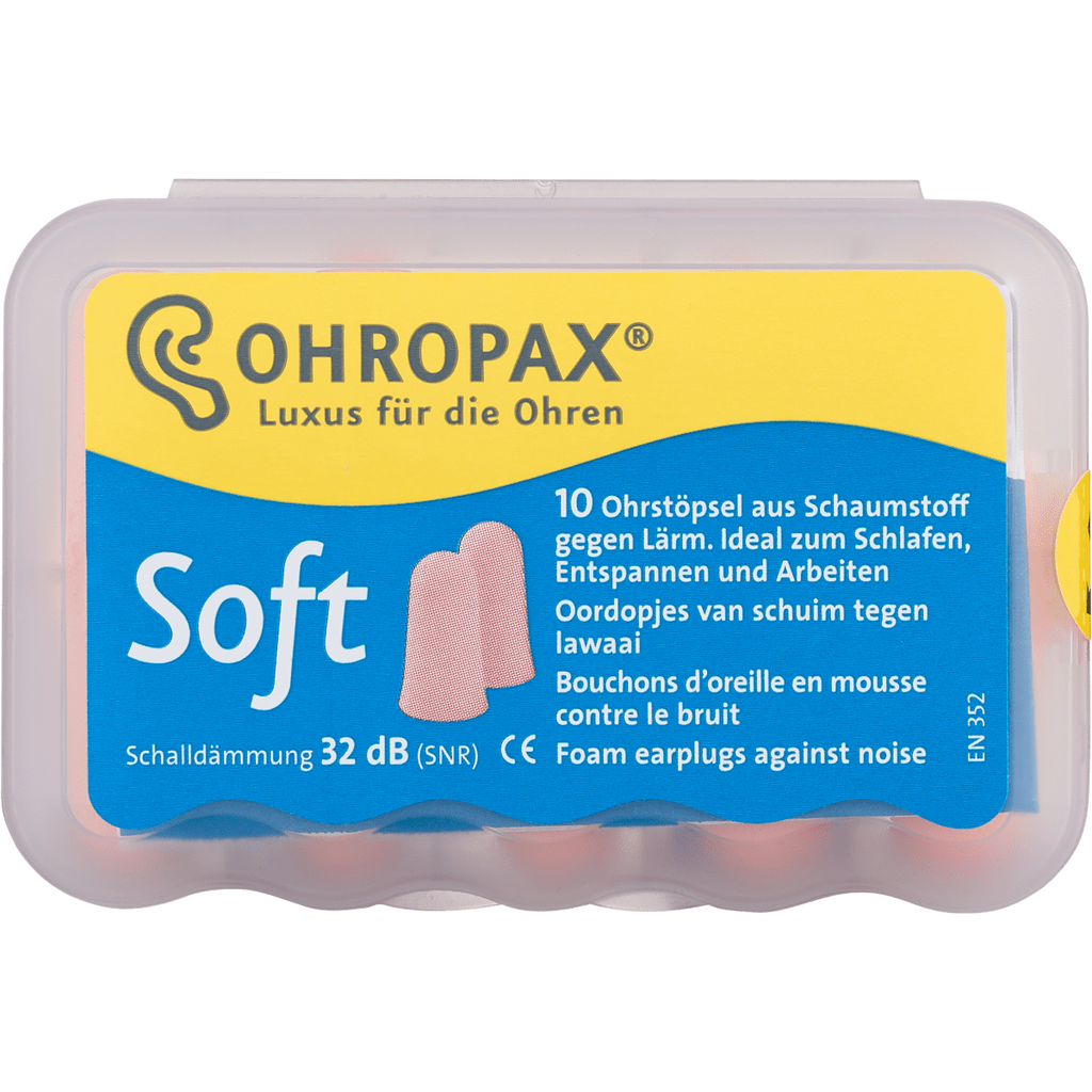 Ohropax Soft Schuim Oordopjes