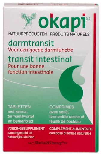 Okapi Darmtransit Tabletten 60st
