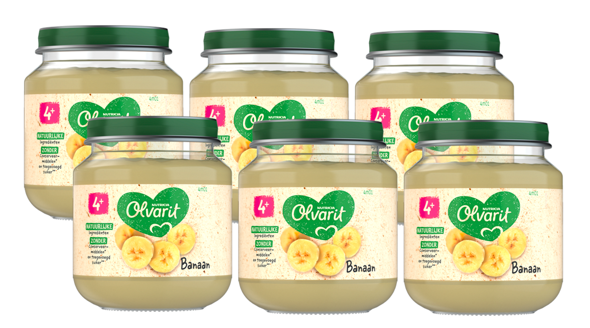 Olvarit 4m+ Banaan afbeelding