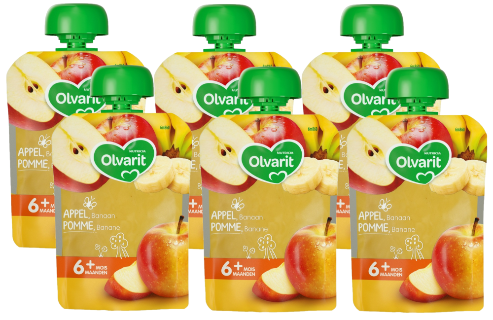 Olvarit 6m+ Appel Banaan