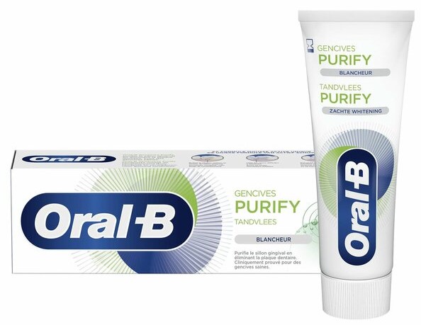 Oral B Tandvlees Purify Zachte Whitening Tandpasta