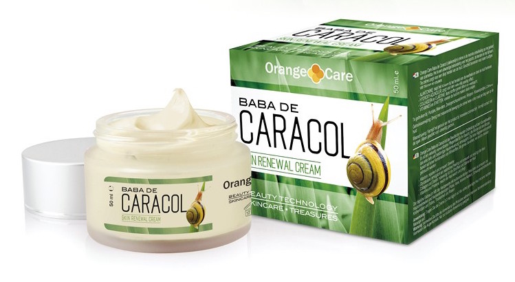 Orange Care Face Cream Baba De Caracol 50ml