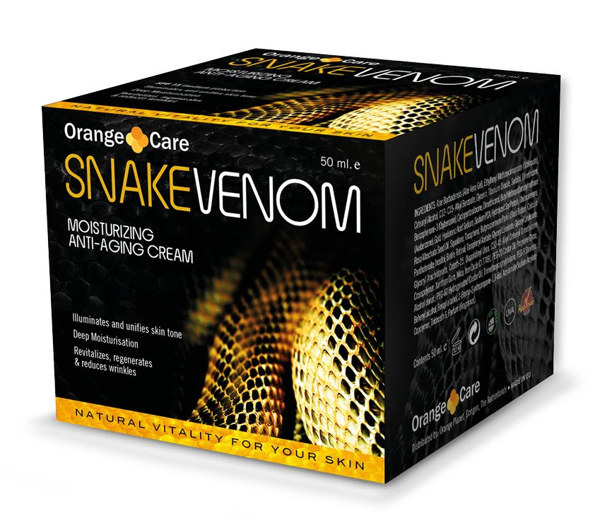 Orange Care Snake Venom Anti-rimpel Cream Gezichtscrème - Dag en nachtcrème - Slangencrème