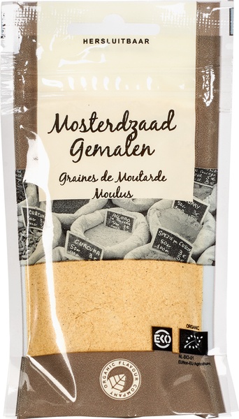 Organic Flavour Company Mosterdzaad Gemalen