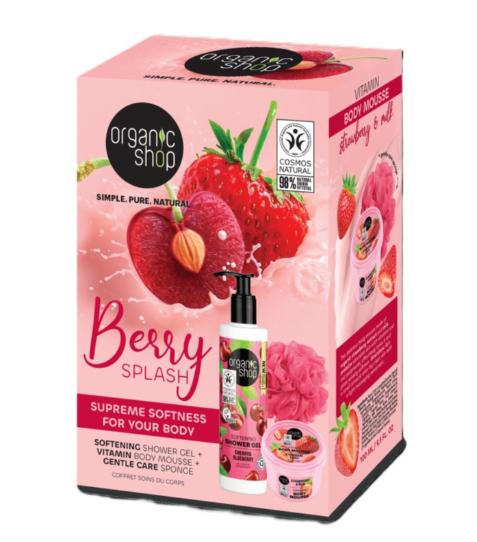 Organic Shop Berry Splash Supreme Softness Giftset afbeelding