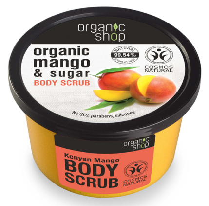 Organic Shop Kenyan Mango Body Scrub afbeelding